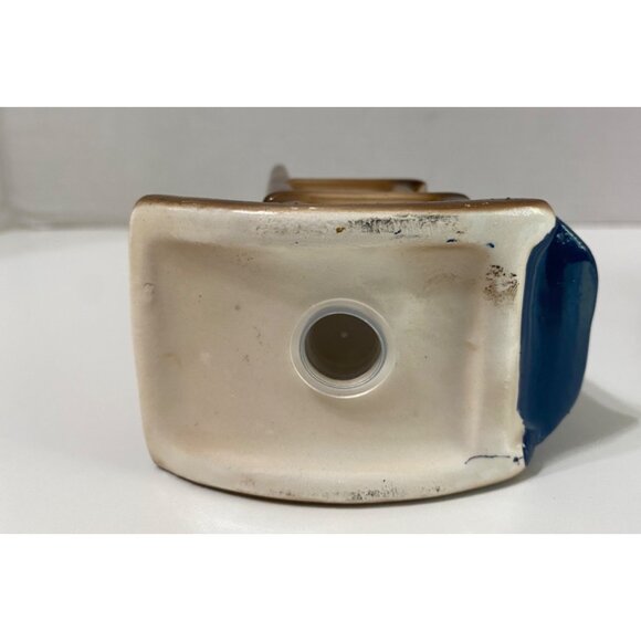 Vintage Ceramic Old Couple Salt & Pepper Shakers In Rocking Chairs - Picture 11 of 11